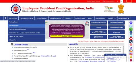efps login online|epfo passbook.
